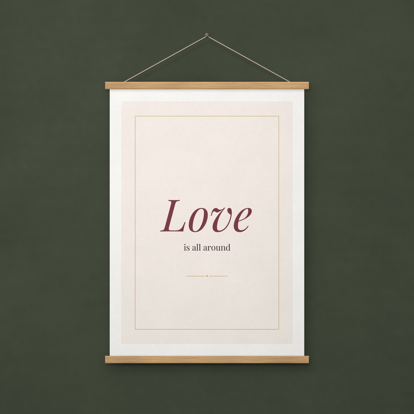 Love Print – A4