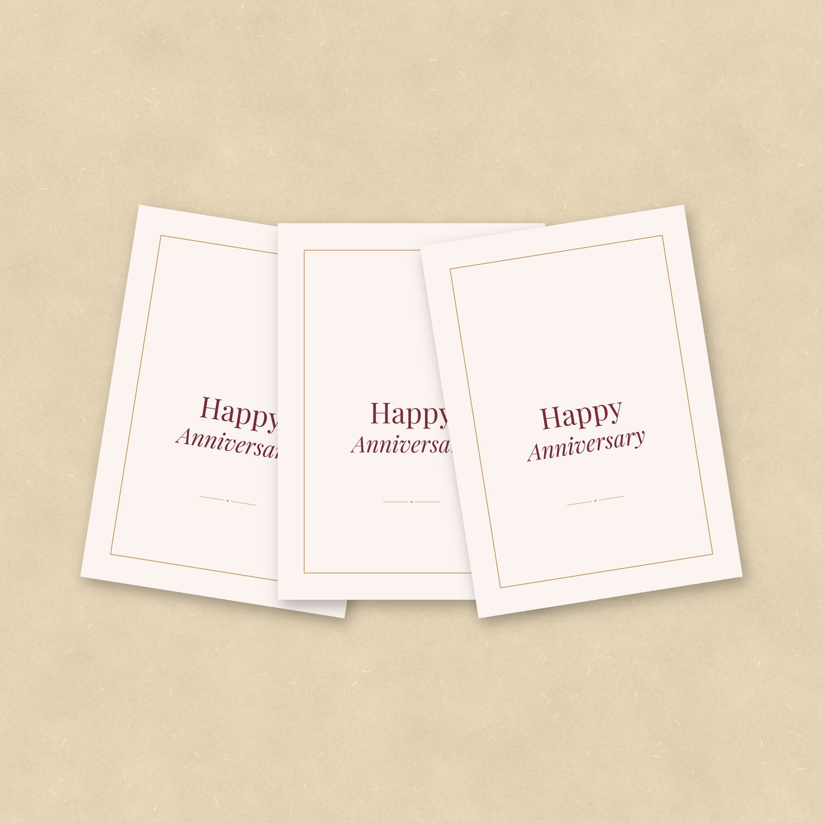 Happy Anniversary Cards, Set of 10