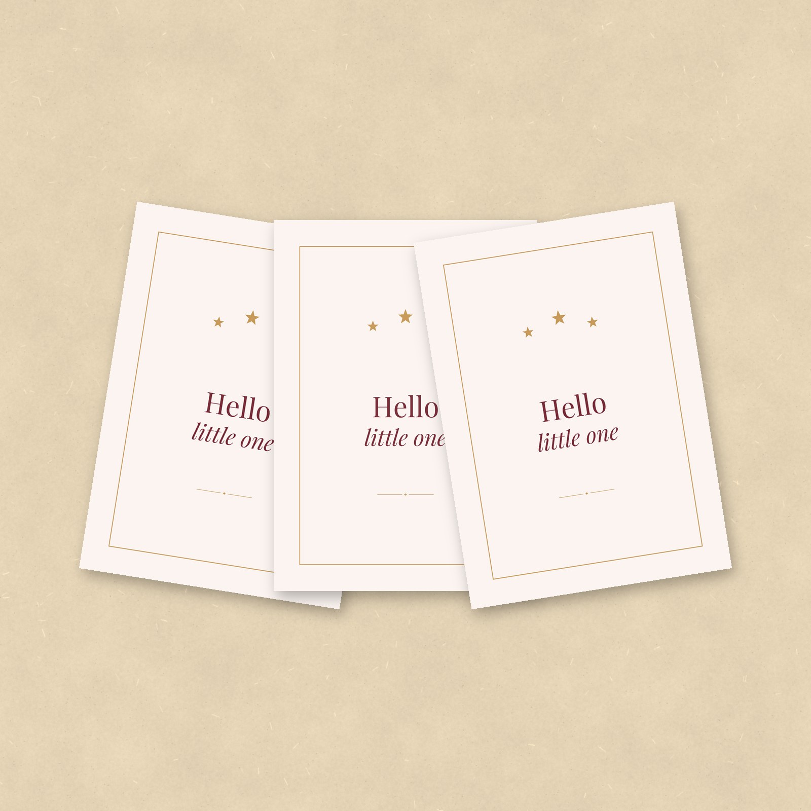 New Baby Cards, Set of 10