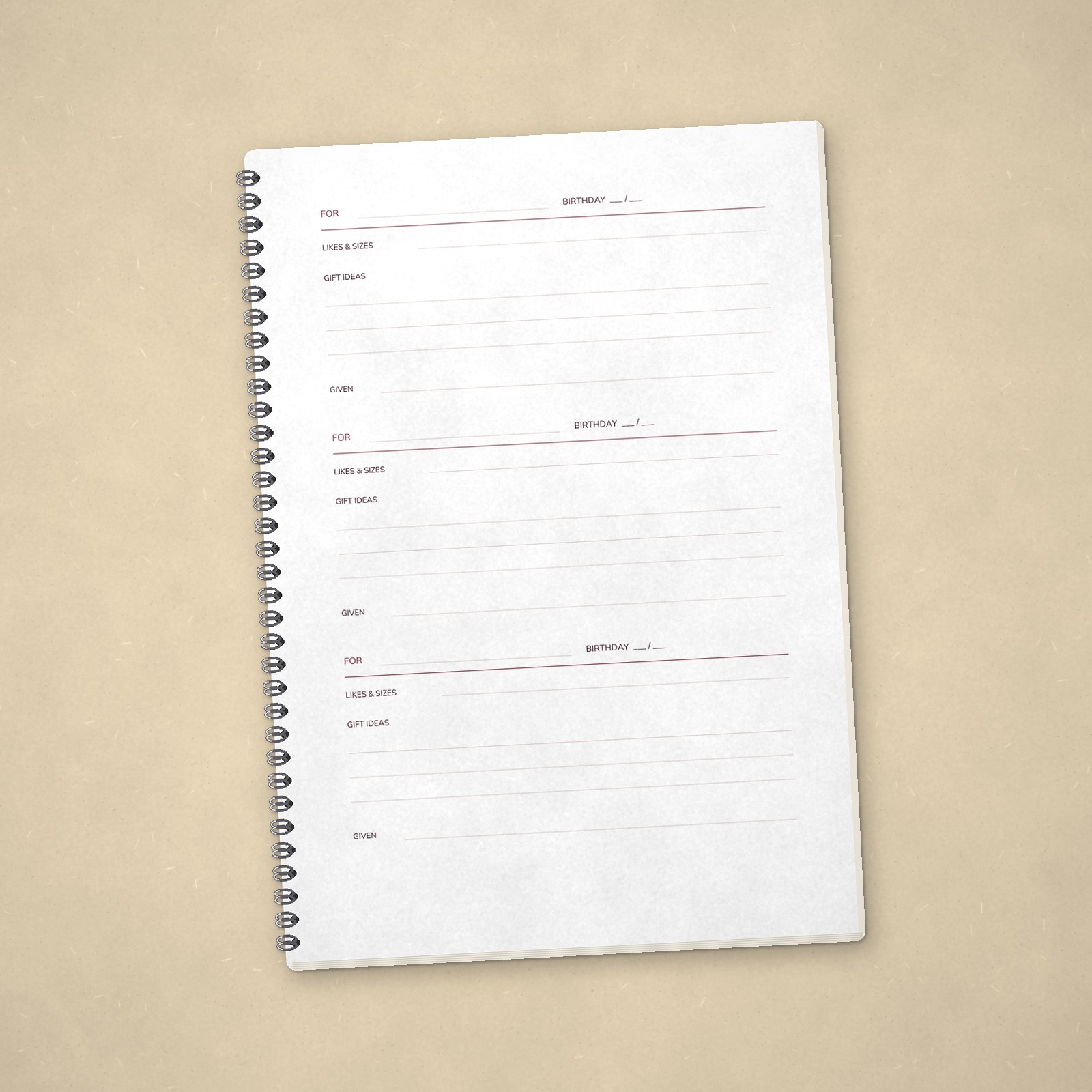 Gift Planner