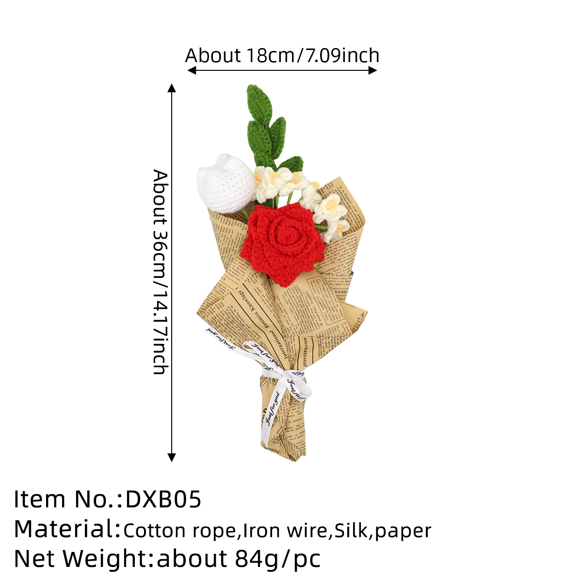 Crochet Flower Posy