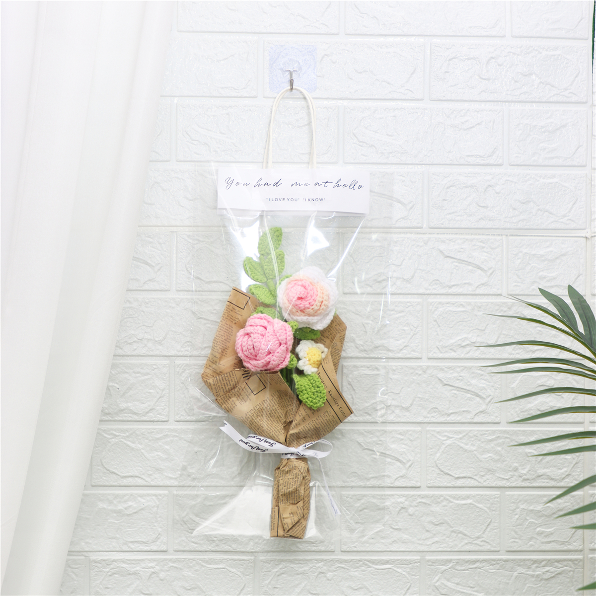 Crochet Rose Bouquet