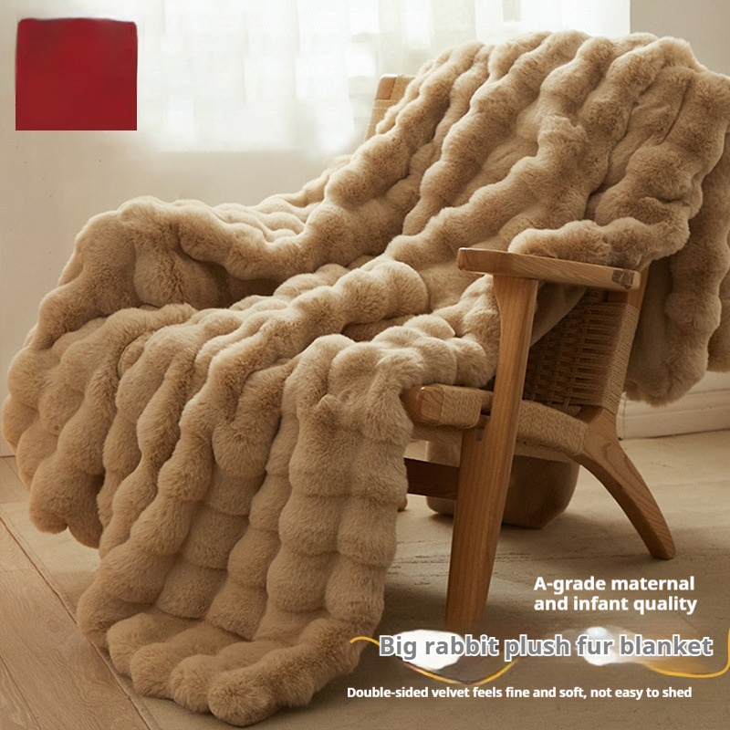 Faux Fur Throw