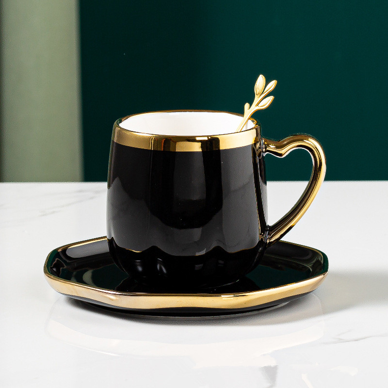 Gold-Rim Cup & Saucer