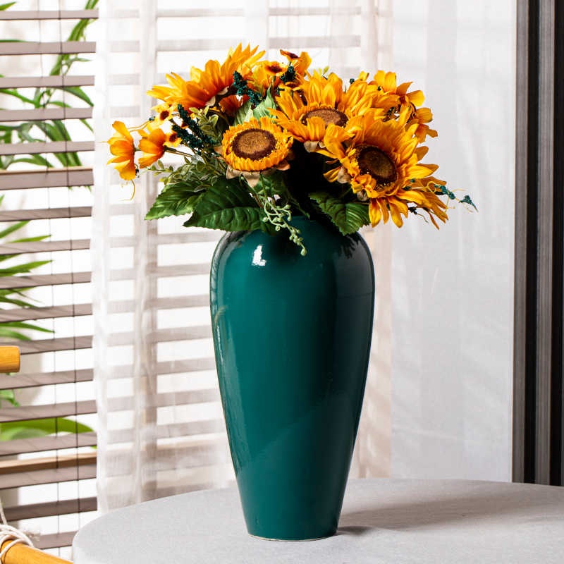 Green Glaze Vase