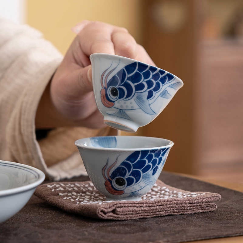 Hand-Painted Tea Cup