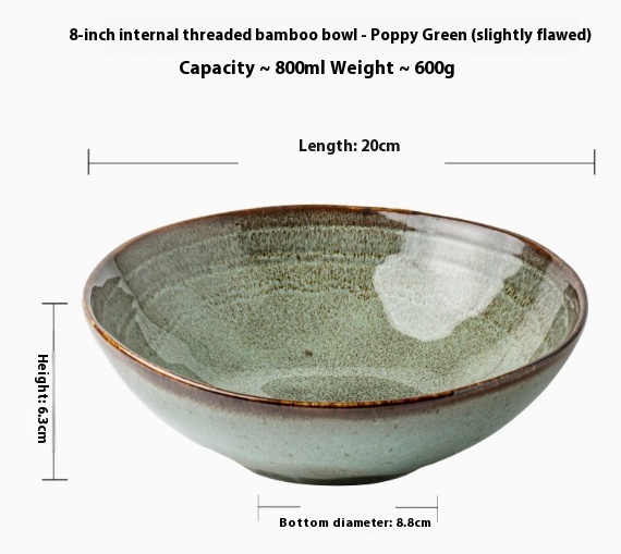 Organic Ceramic Bowl