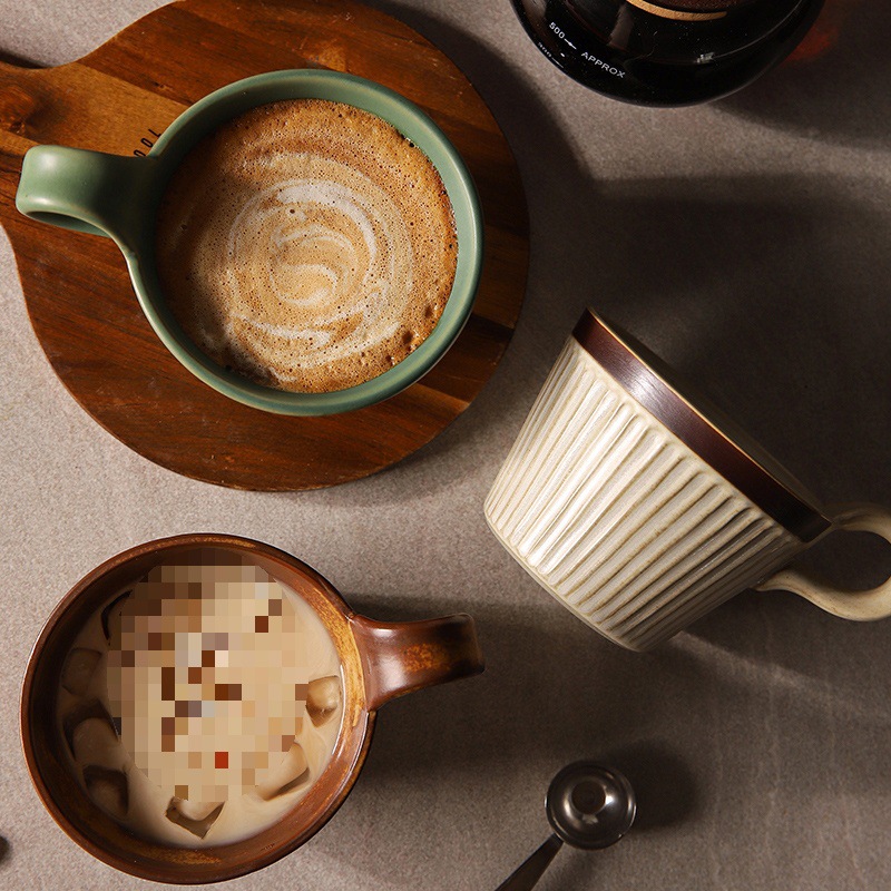 Stoneware Latte Mug