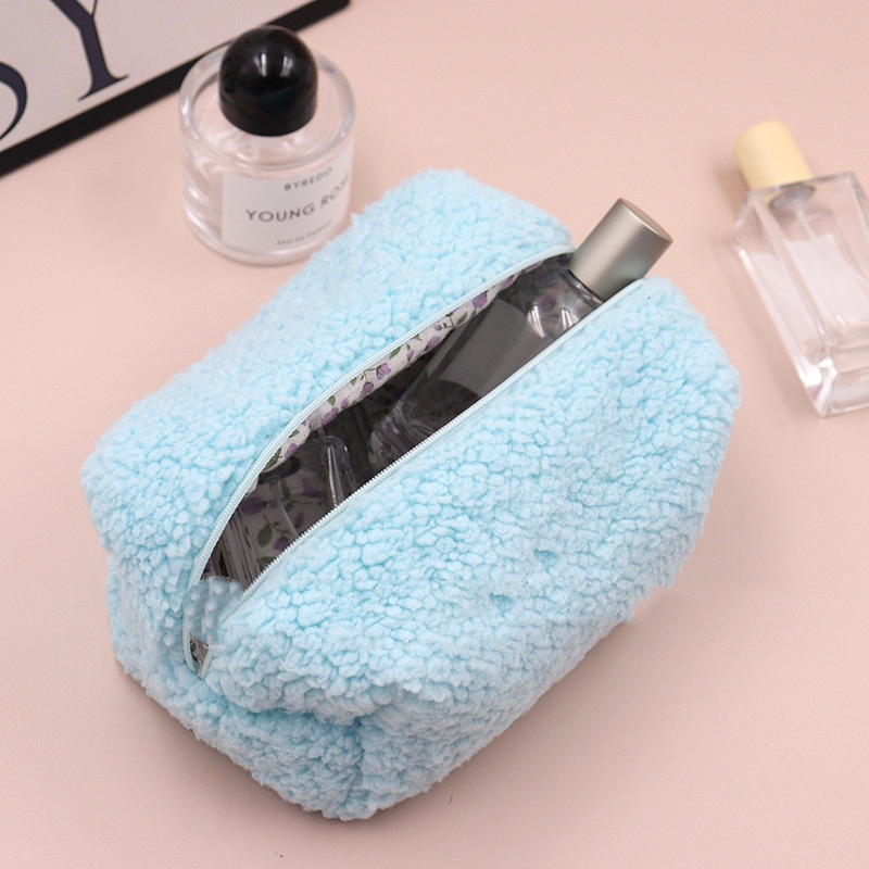 Teddy Fleece Make-Up Bag