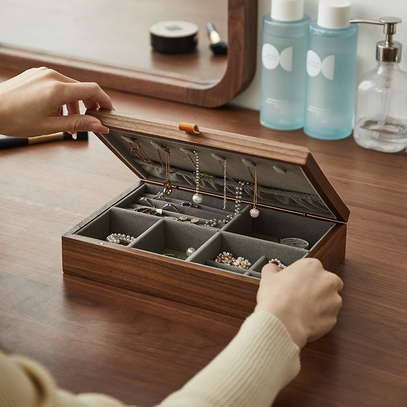 Walnut Jewellery Box